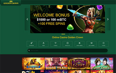 Golden Crown casino screenshot