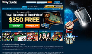 Roxy Palace casino screenshot