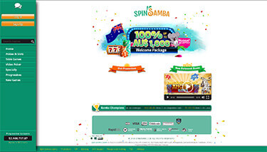Spin Samba screenshot