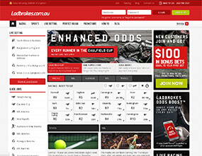 Ladbrokes screenshot