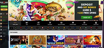 PlayAmo casino screenshot