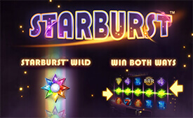 Starburst slot