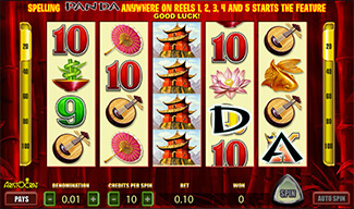 Wild Panda slot screenshot